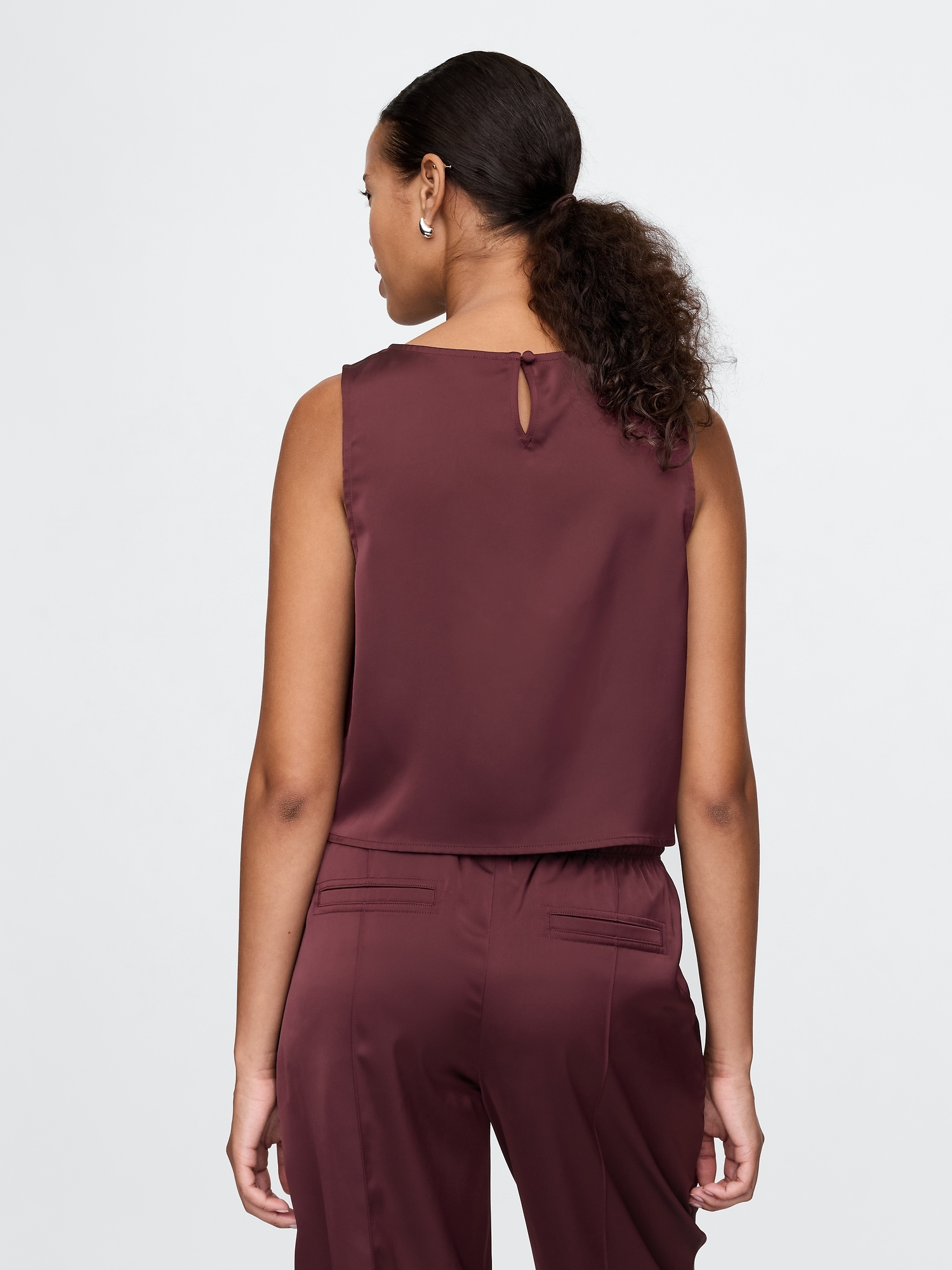 Recycled Satin Shell Tank