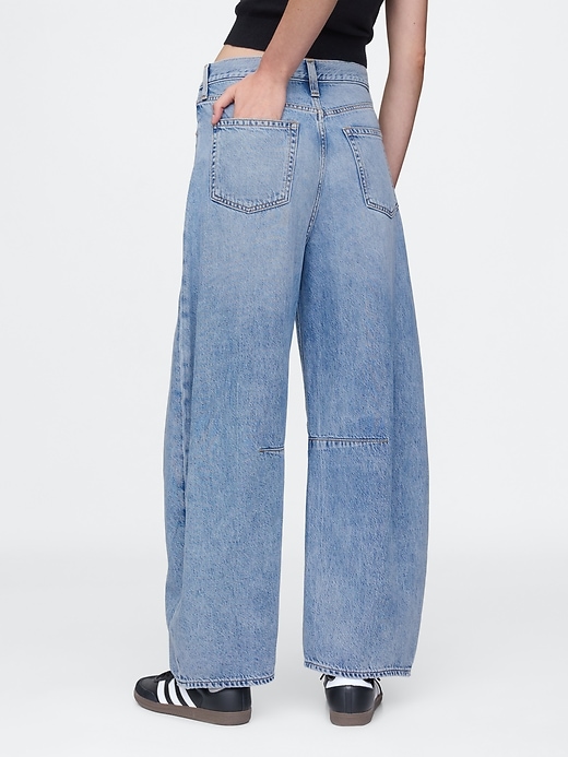 Image number 4 showing, High Rise UltraSoft Horseshoe Jeans