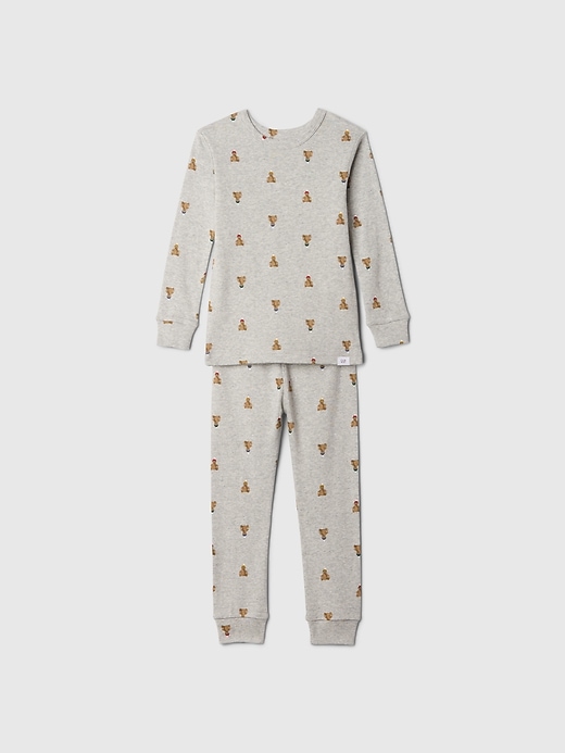 Image number 2 showing, Baby & Toddler Organic Brushed Cotton Holiday PJ Set
