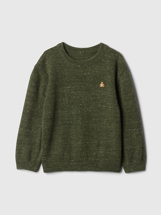 Image number 2 showing, Baby & Toddler Relaxed Crewneck Sweater