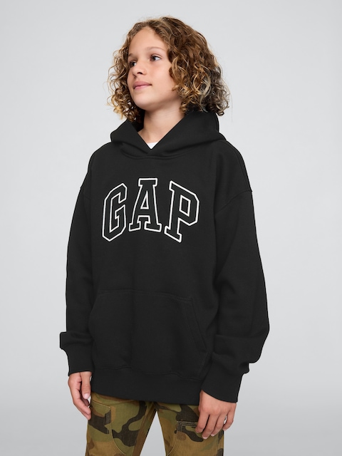 Kids VintageSoft Logo Hoodie