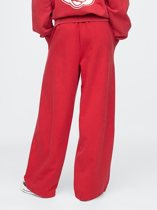 L'image numéro 3 présente Pantalon ultra-ballon en coton ouaté Gap × Disney pour Adulte