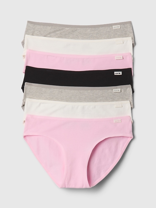 Image number 1 showing, Kids Bikini Briefs (7-Pack)