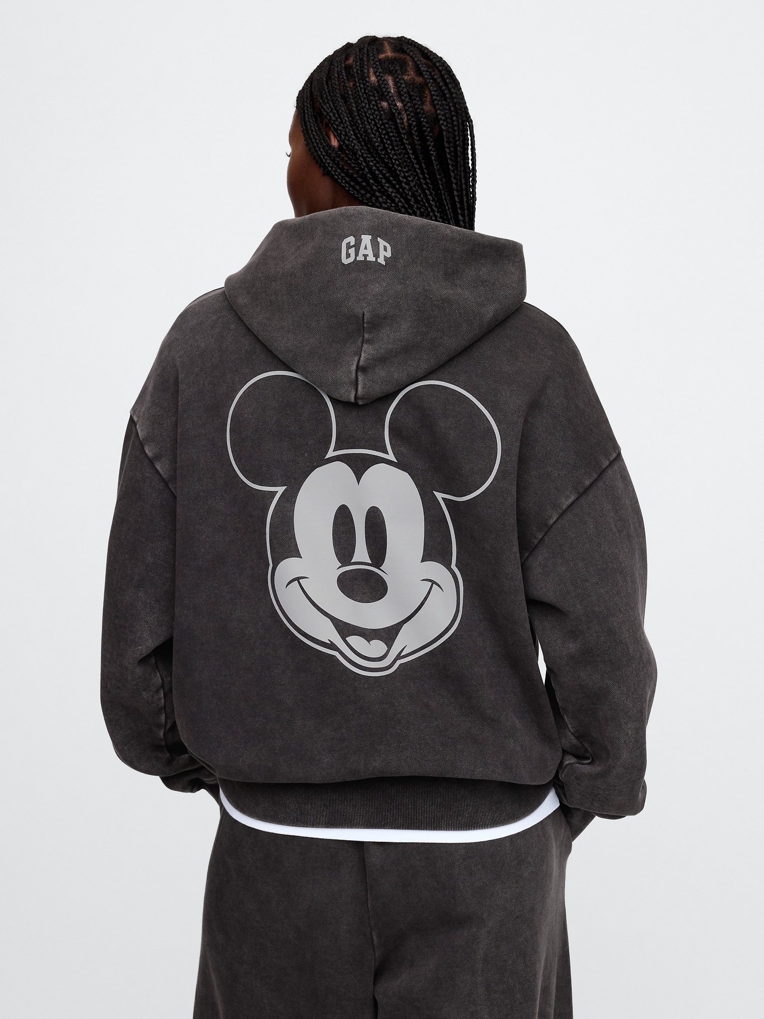 Gap × Disney Adult Oversized Logo Hoodie | Gap