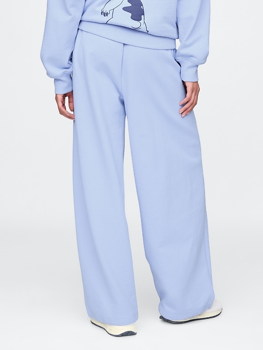 L'image numéro 4 présente Pantalon ultra-ballon en coton ouaté Gap × Disney pour Adulte