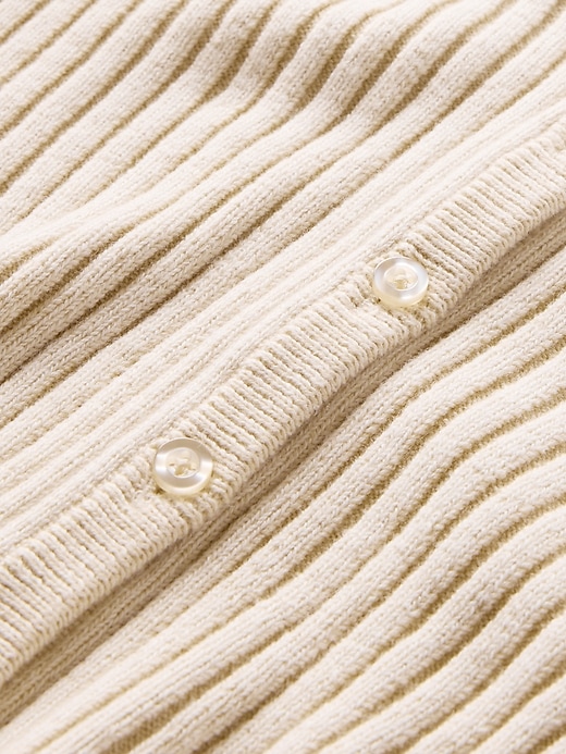 Image number 4 showing, Plaited Rib Crop Cardigan