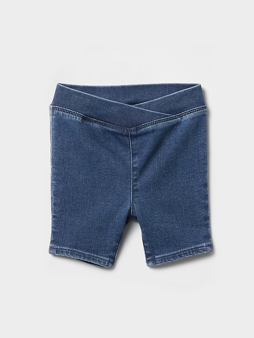 L'image numéro 1 présente Cuissard en denim pour Bébé et Tout-petit