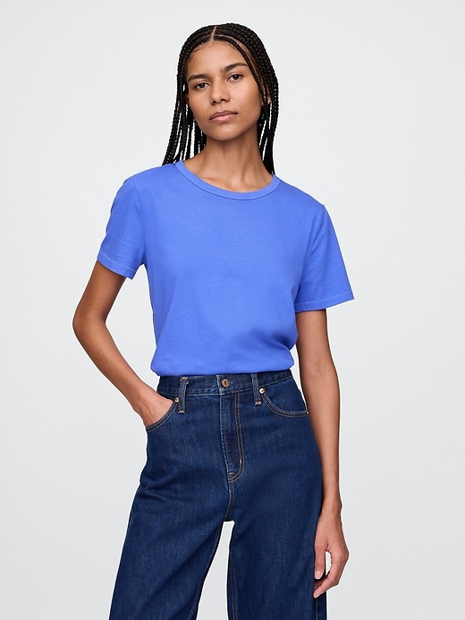 Image number 1 showing, Organic Cotton VintageSoft T-Shirt