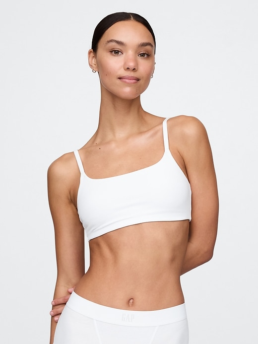 L'image numéro 3 présente Soutien-gorge léger en coton biologique extensible