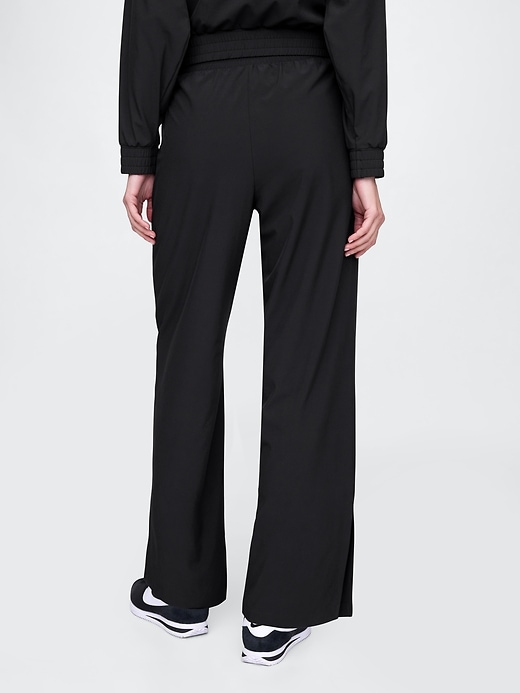 Image number 4 showing, GapFit Tech High Rise Split-Hem Pants