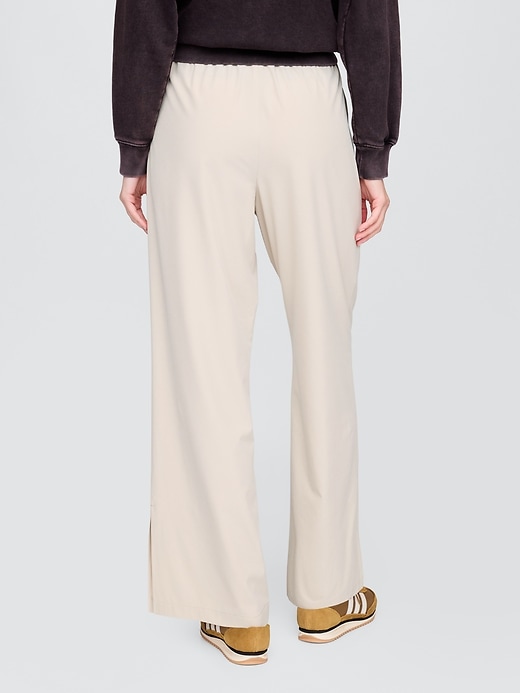 Image number 4 showing, GapFit Tech High Rise Split-Hem Pants