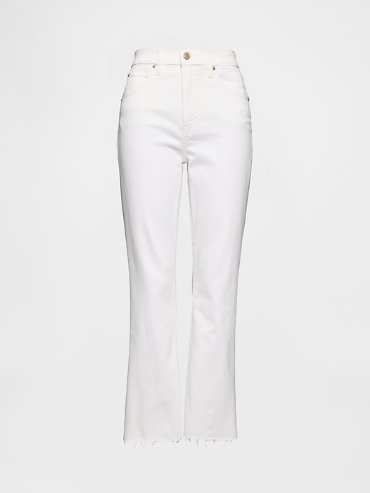 L'image numéro 7 présente Jean mi-évasé à taille haute