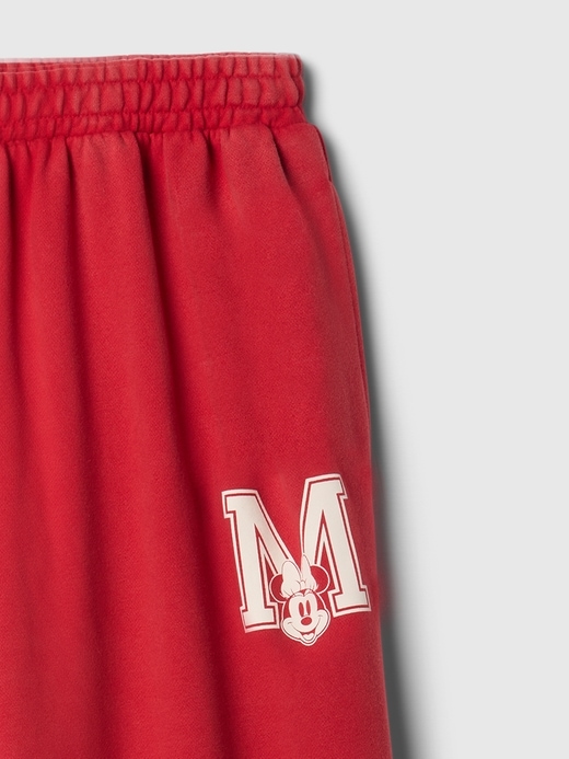 L'image numéro 4 présente Pantalon ultra-ballon en coton ouaté Gap × Disney pour Adulte