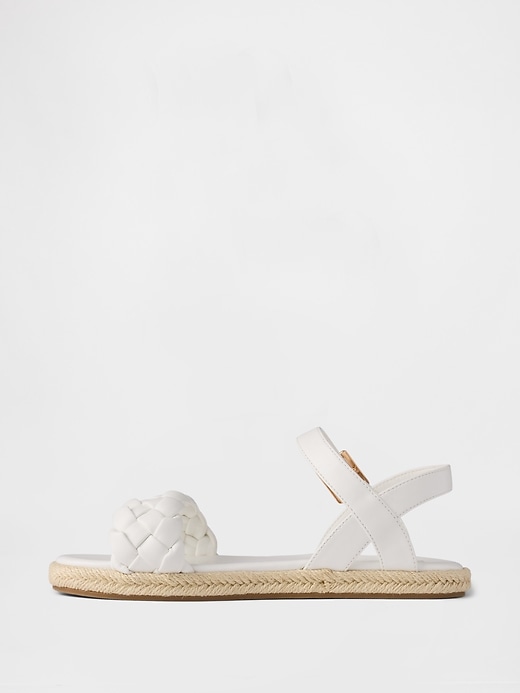 Image number 5 showing, Kids Braided Espadrille Sandals