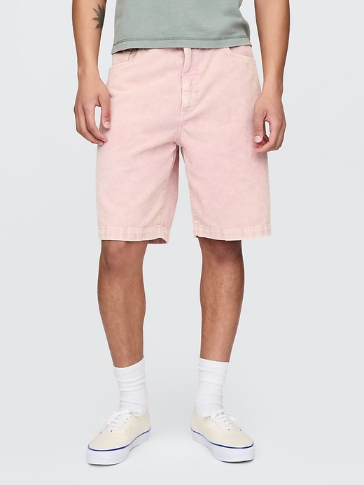 Image number 2 showing, Washed Corduroy Shorts