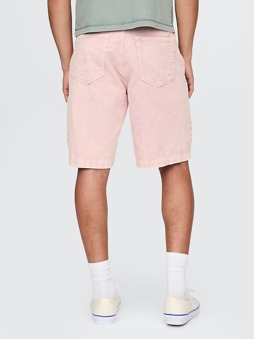 Image number 4 showing, Washed Corduroy Shorts