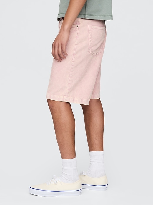Image number 3 showing, Washed Corduroy Shorts