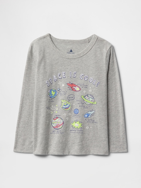 T-SHIRT AGENCEZ À VOLONTÉ À IMPRIMÉ POUR BÉBÉ ET TOUT-PETIT