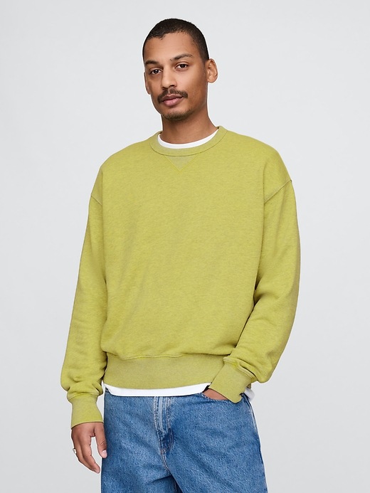 Heavyweight French Terry Oversized Sweatshirt | Gap