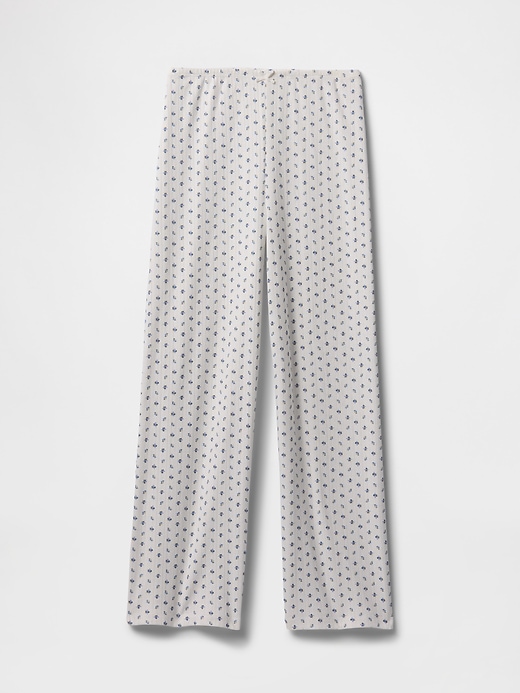 Image number 4 showing, Pointelle Crop PJ Pants