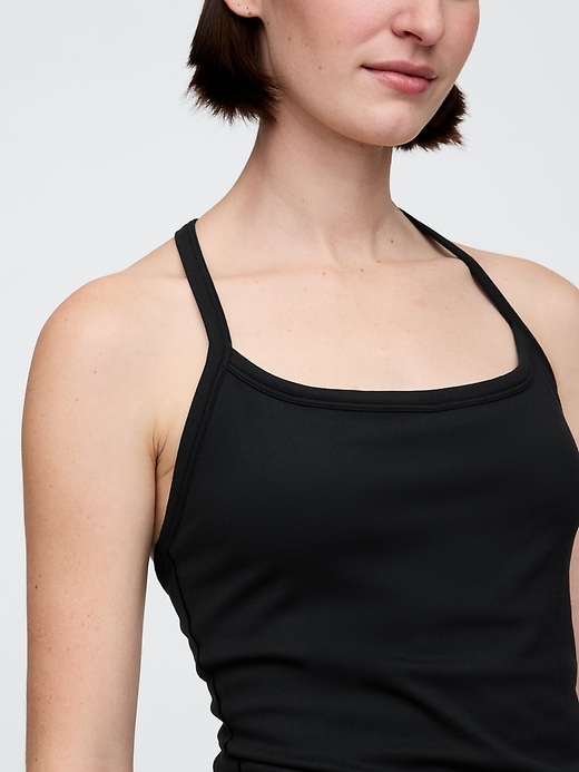 Image number 5 showing, GapFit Smooth Racerback Tank Top