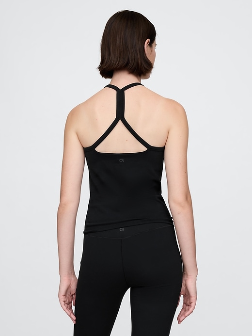 Image number 2 showing, GapFit Smooth Racerback Tank Top