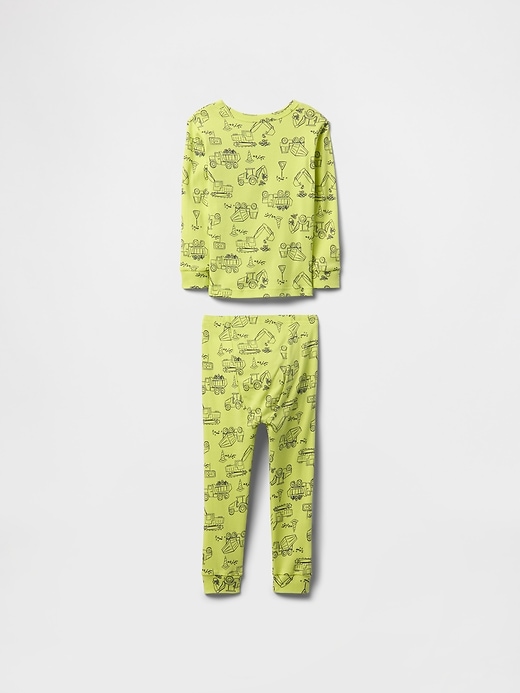 Image number 2 showing, Baby & Toddler Organic Brushed Cotton PJ Set