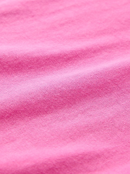 L'image numéro 4 présente T-shirt à col en V en coton biologique VintageDoux