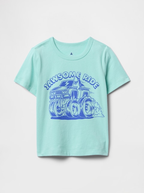 T-SHIRT AGENCEZ À VOLONTÉ À IMPRIMÉ POUR BÉBÉ ET TOUT-PETIT