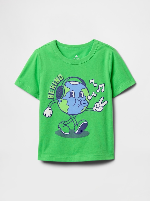 T-SHIRT AGENCEZ À VOLONTÉ À IMPRIMÉ POUR BÉBÉ ET TOUT-PETIT