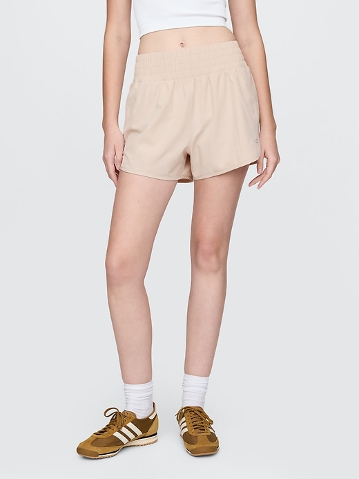 Image number 2 showing, GapFit High Rise Running Shorts