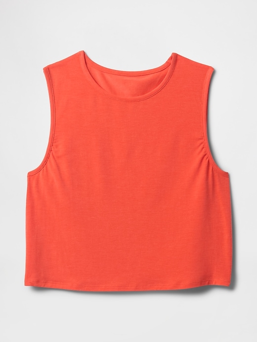 Image number 3 showing, GapFit Breathe Crop Muscle Tank Top