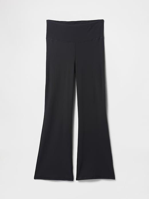 Image number 4 showing, GapFit Smooth High Rise Crop Flare Leggings