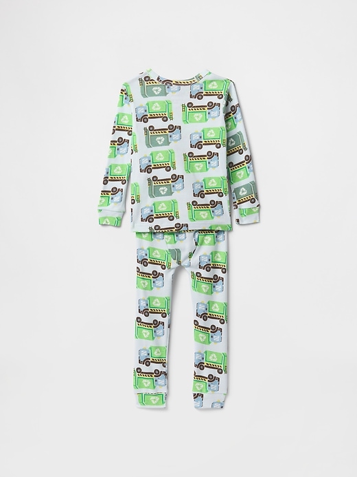 Image number 2 showing, Baby & Toddler Organic Brushed Cotton PJ Set
