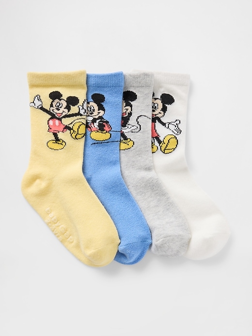 L'image numéro 1 présente Chaussettes Gap x Disney pour Bébé et Tout-petit (paquet de 4 paires)