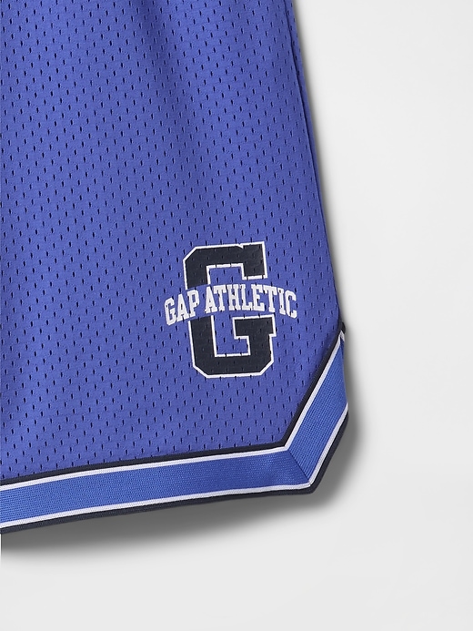 Image number 5 showing, Kids GapFit 8.5" Mesh Pull-On Shorts