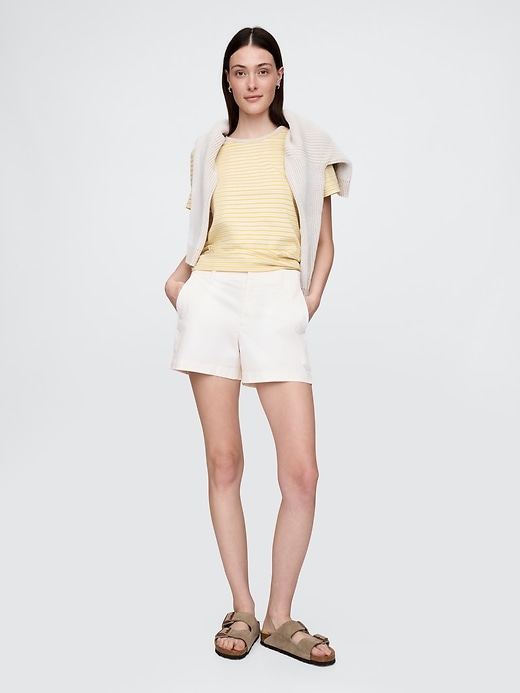 Image number 1 showing, 4" Downtown Khaki Shorts