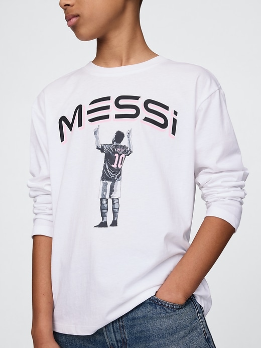 L'image numéro 3 présente T-shirt à imprimé de Messi pour Enfant