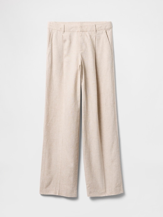 Image number 7 showing, 365 Low Rise Linen-Blend Trousers