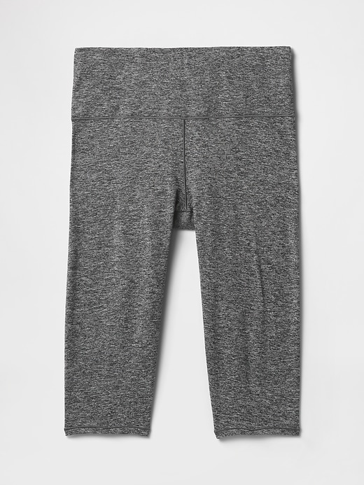 Image number 4 showing, GapFit Smooth High Rise Jersey Crop Leggings