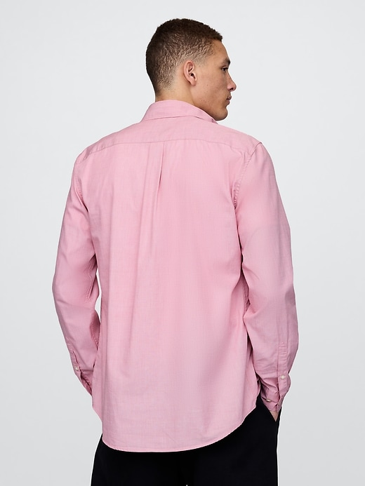 Image number 3 showing, Organic Cotton Poplin Classic Shirt