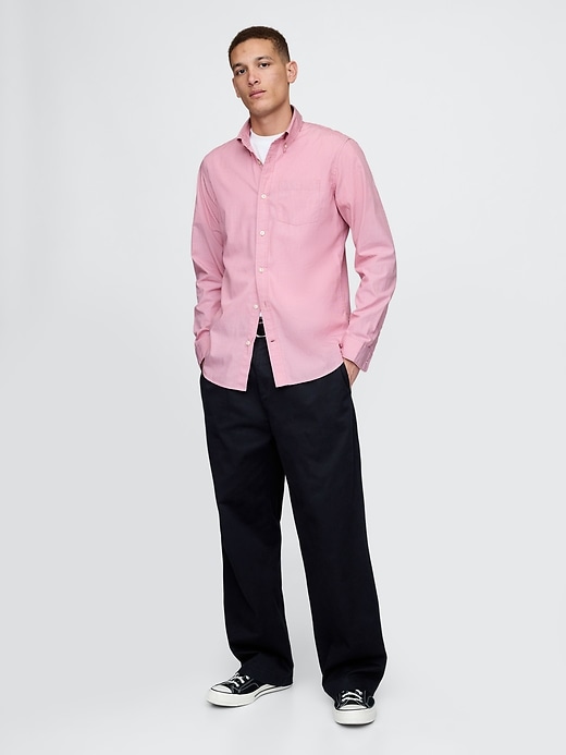 Image number 2 showing, Organic Cotton Poplin Classic Shirt
