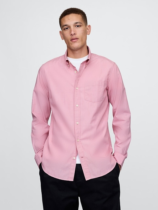 Image number 1 showing, Organic Cotton Poplin Classic Shirt