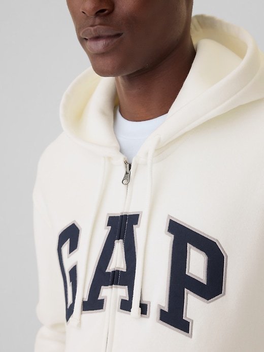 Image number 4 showing, Adult VintageSoft Arch Logo Full-Zip Hoodie