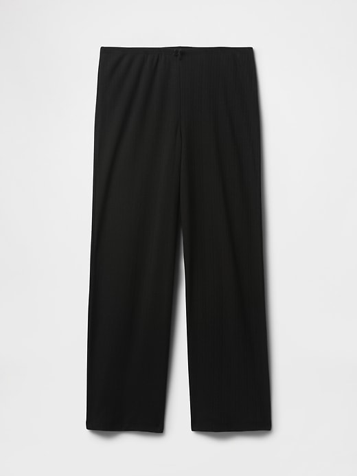 Image number 3 showing, Pointelle Crop PJ Pants