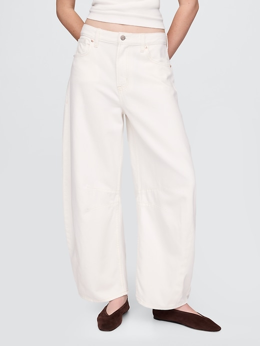 Image number 2 showing, High Rise UltraSoft Horseshoe Jeans