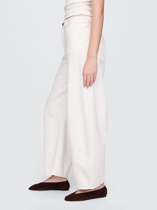 Image number 3 showing, High Rise UltraSoft Horseshoe Jeans