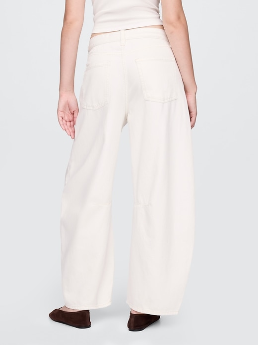 Image number 4 showing, High Rise UltraSoft Horseshoe Jeans