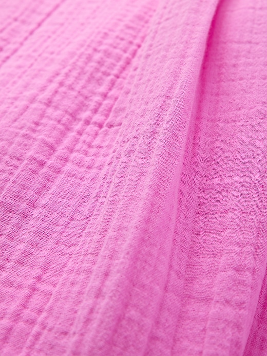 Image number 8 showing, Cotton Gauze Easy Barrel Pants