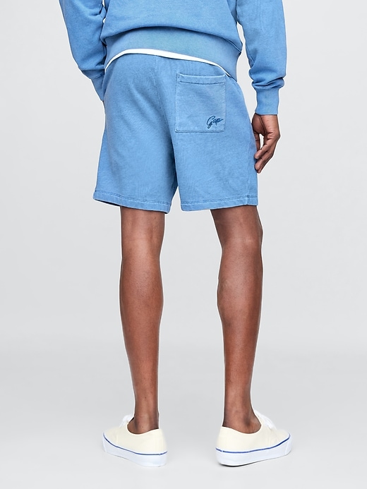 L'image numéro 3 présente Short en jersey bouclette épais